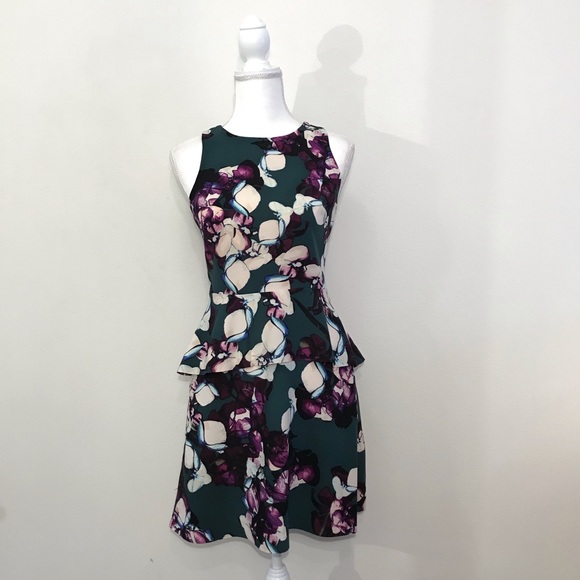 Banana Republic Dresses & Skirts - NWT Banana Republic Peplum Floral Dress Size 4